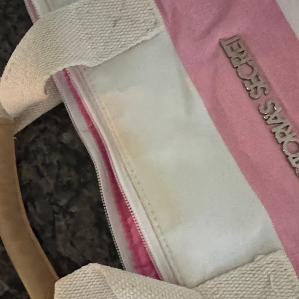 Victoria's Secret Pink and White Tote Bag - Picture 10 of 16